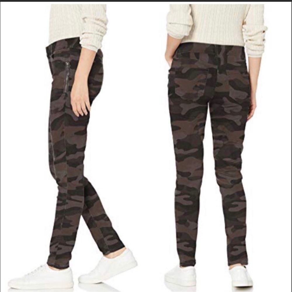 Democracy camo with zipper side begging pants size 2